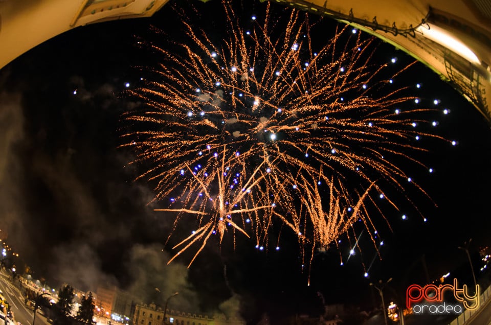 Focuri de artificii la Toamna Orădeană, Oradea