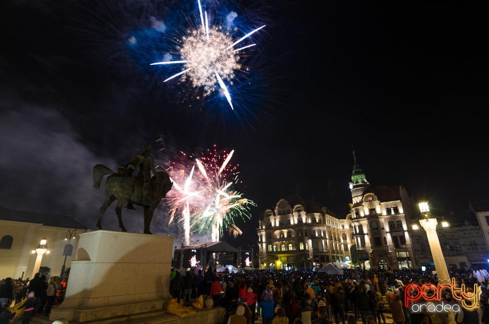 Focuri de artificii la Toamna Orădeană, Oradea