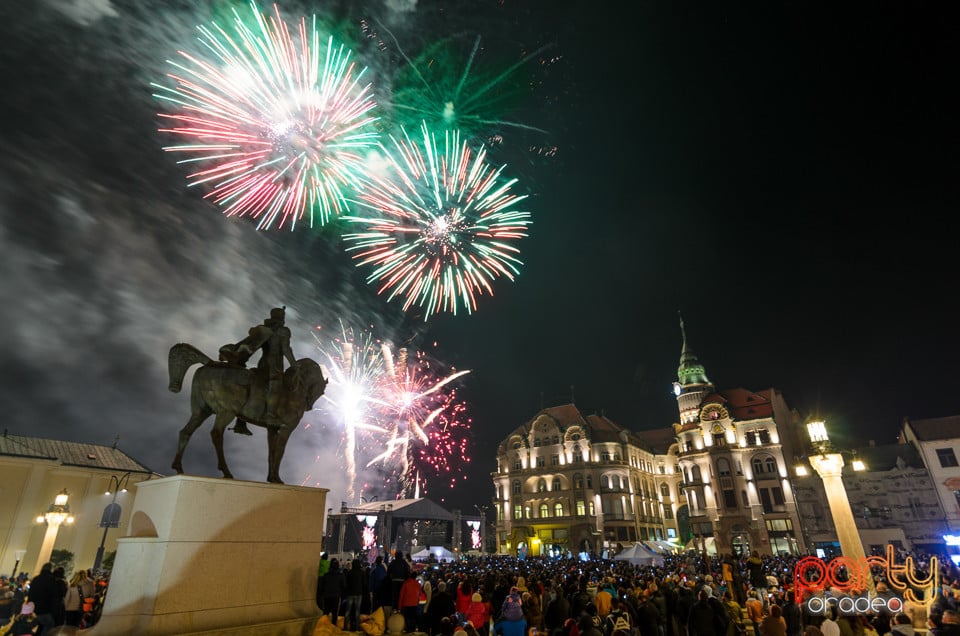 Focuri de artificii la Toamna Orădeană, Oradea