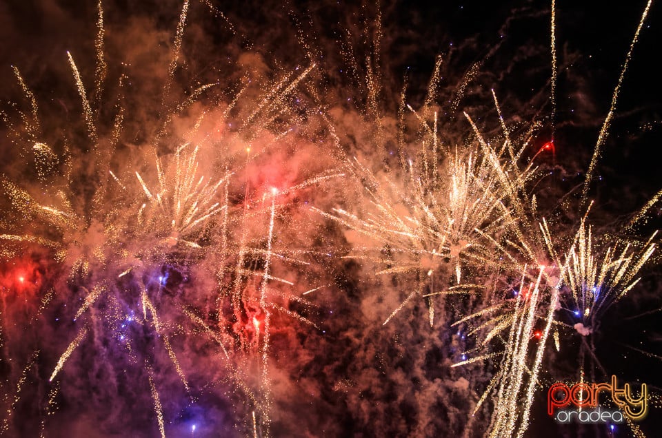 Focuri de artificii la Toamna Orădeană, Oradea