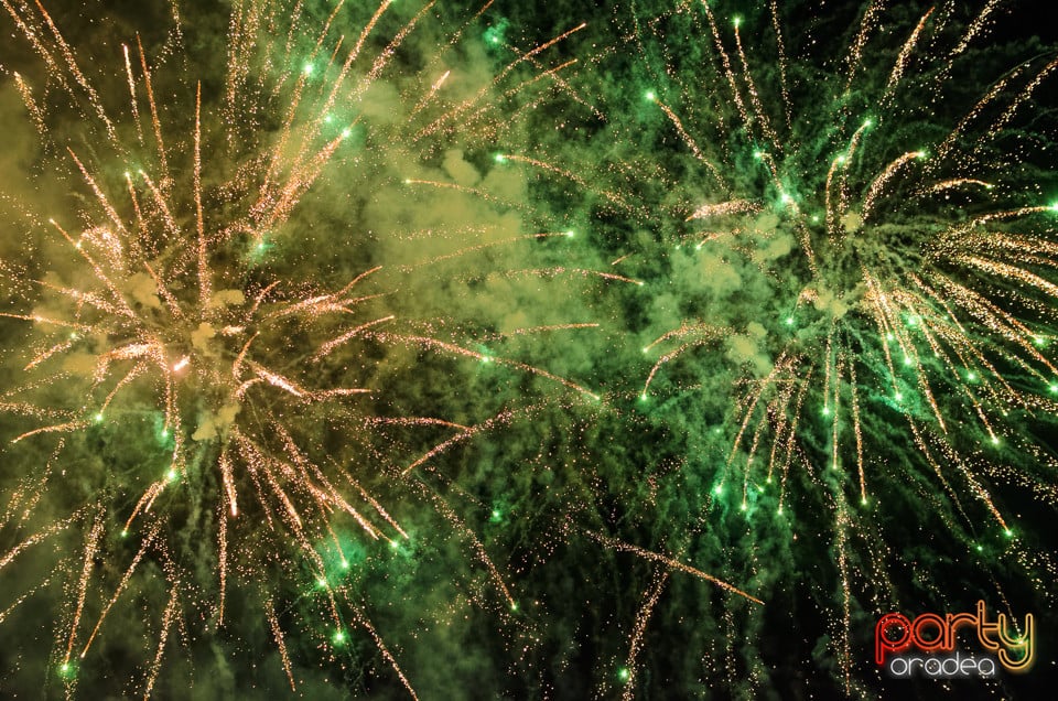 Focuri de artificii la Toamna Orădeană, Oradea