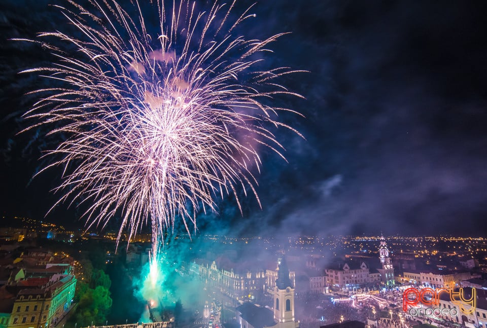 Focuri de artificii la Toamna Orădeană, Oradea