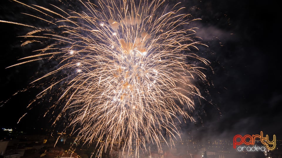 Focuri de artificii la Toamna Orădeană, Oradea