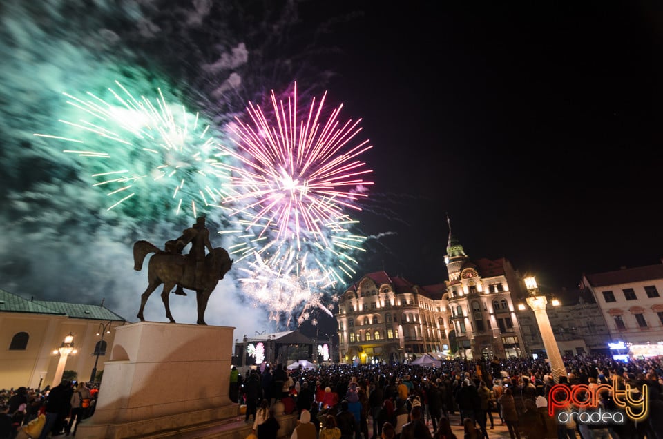 Focuri de artificii la Toamna Orădeană, Oradea