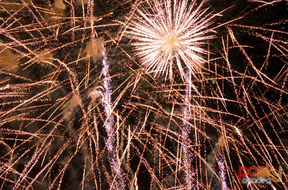 Focuri de artificii la Toamna Orădeană, Oradea