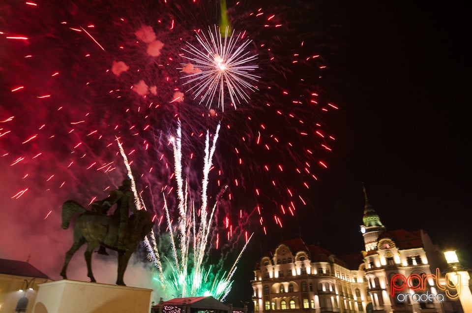 Focuri de artificii la Toamna Orădeană, Oradea