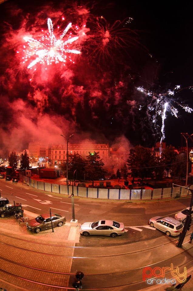 Focuri de artificii la Toamna Orădeană, Oradea