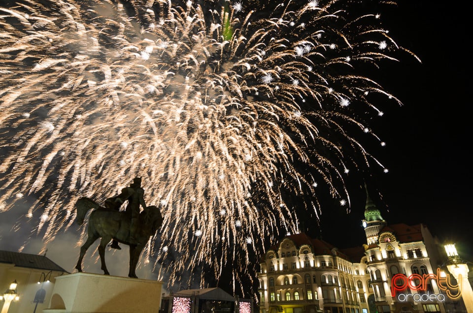 Focuri de artificii la Toamna Orădeană, Oradea