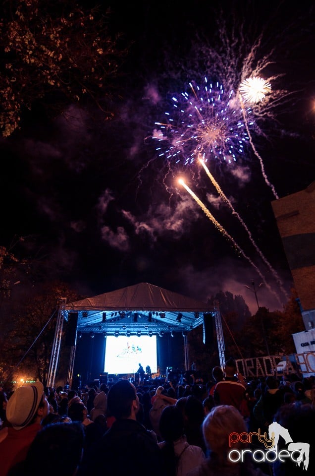 Focuri de artificii, Oradea