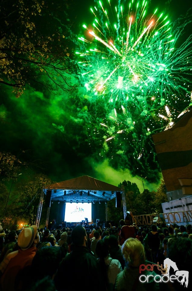 Focuri de artificii, Oradea