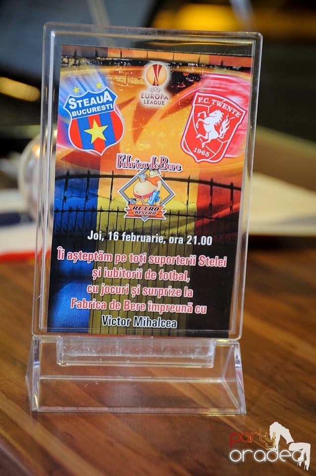 Fotbal, show, distracţie la Fabrica de Bere,