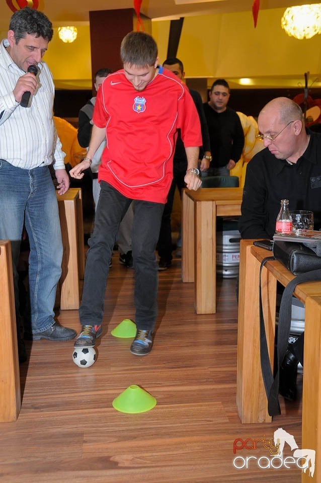 Fotbal, show, distracţie la Fabrica de Bere,
