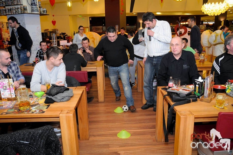 Fotbal, show, distracţie la Fabrica de Bere,
