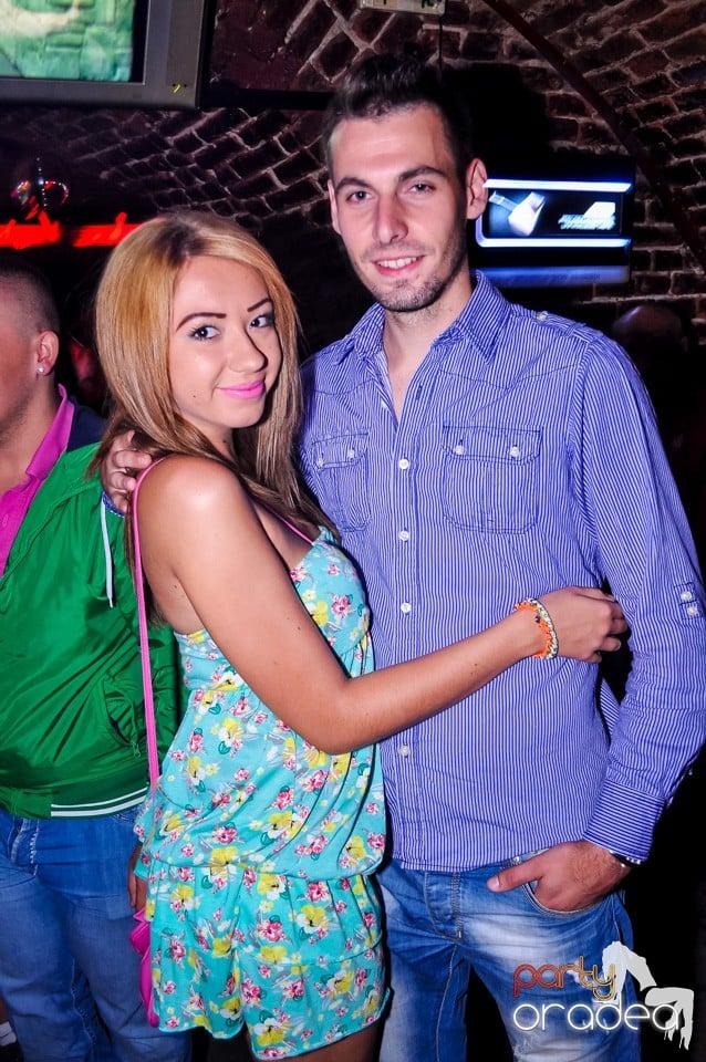 Friday night clubbing, 