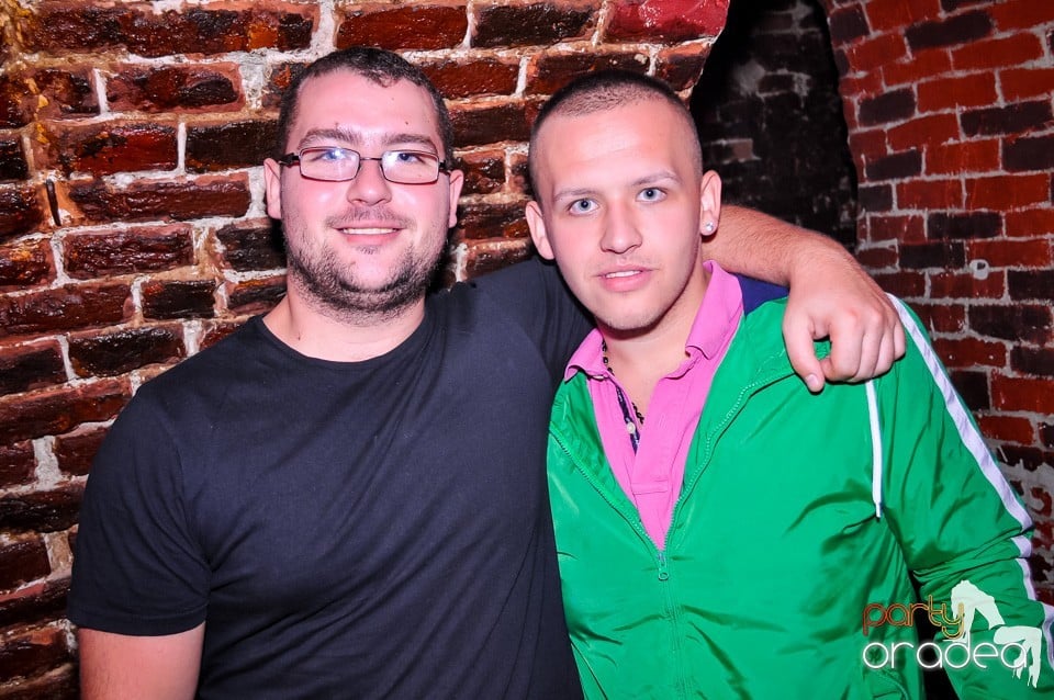 Friday night clubbing, 