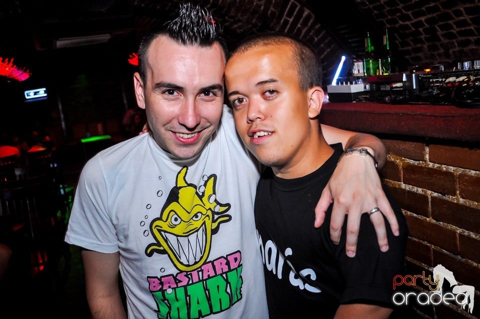 Friday night clubbing, 