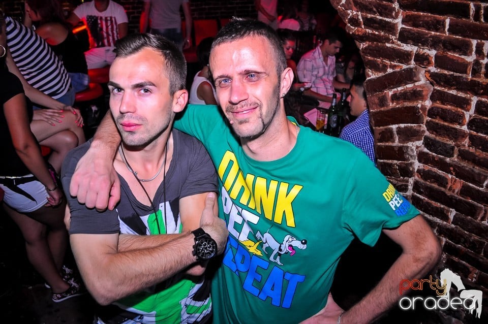 Friday night clubbing, 