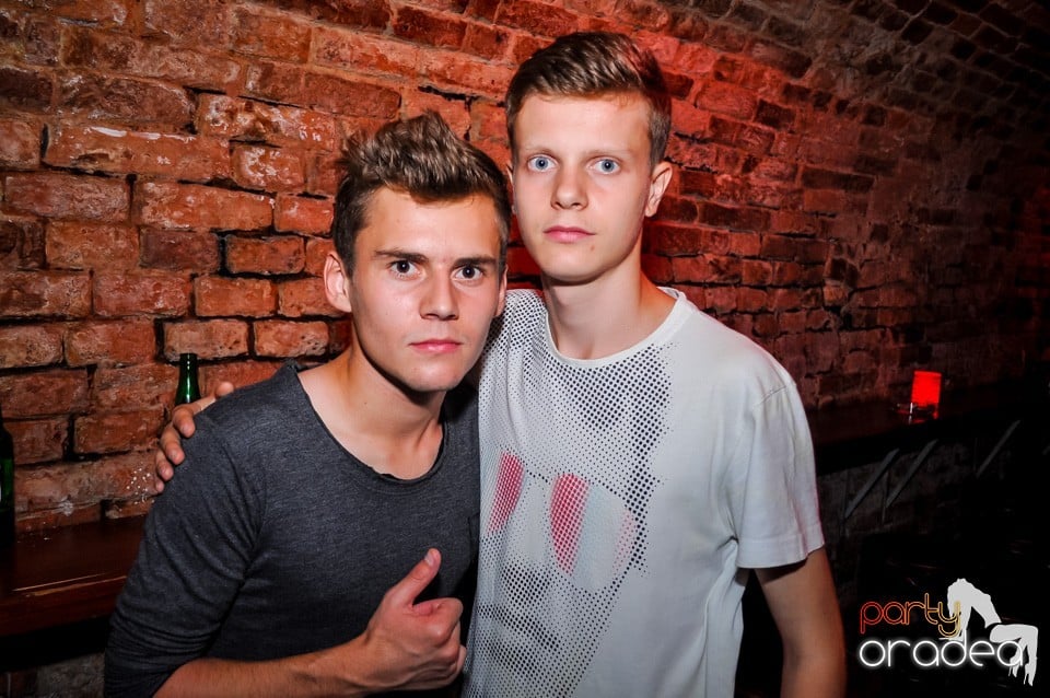 Friday night clubbing, 