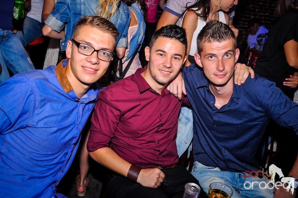 Friday night clubbing, 