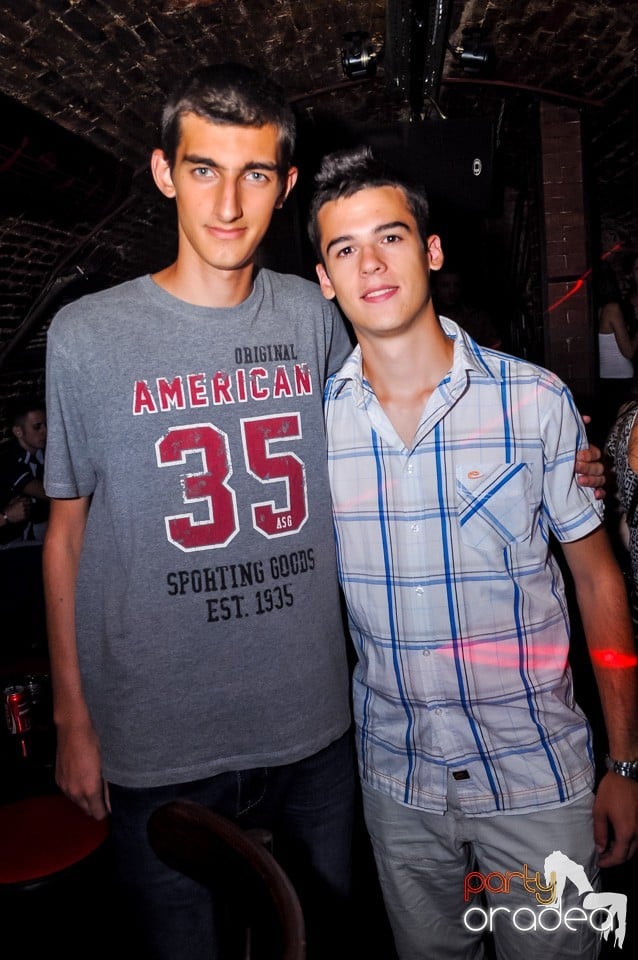 Friday night clubbing, 