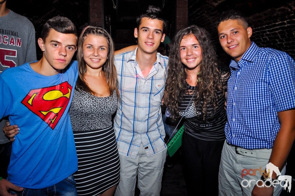 Friday night clubbing, 