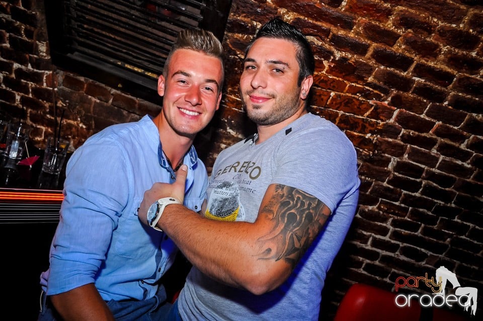 Friday night clubbing, 