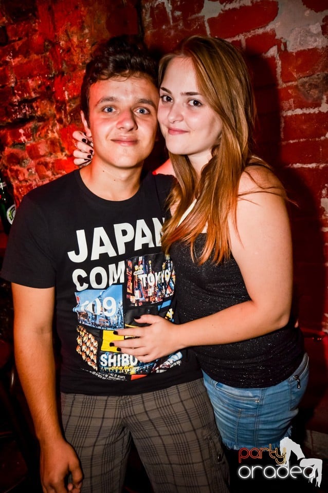 Friday night clubbing, 