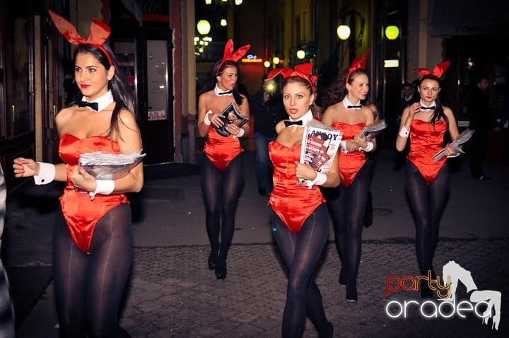 Iepuraşii Playboy la Oradea,