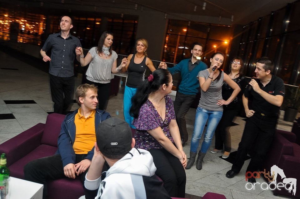 Karaoke-night în Blondy's Art Café, 