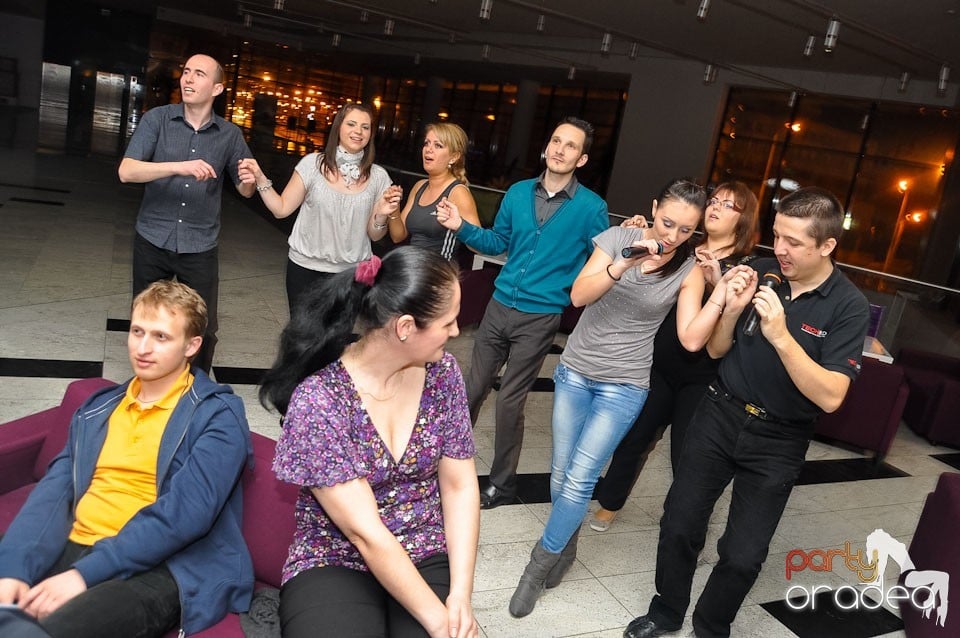 Karaoke-night în Blondy's Art Café, 