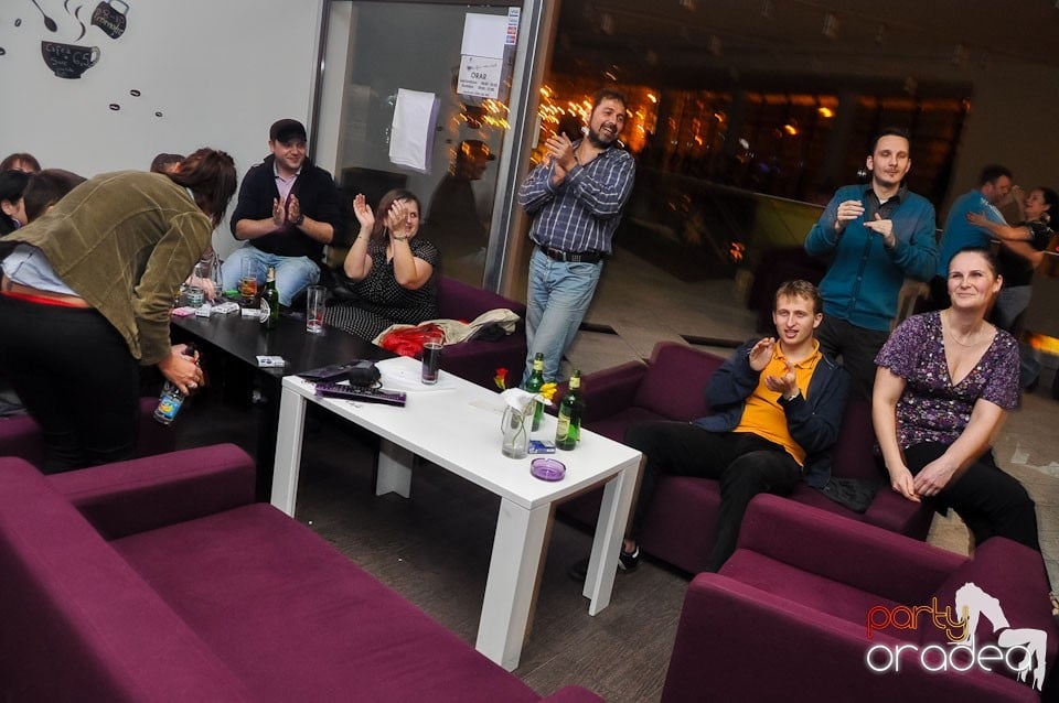 Karaoke-night în Blondy's Art Café, 