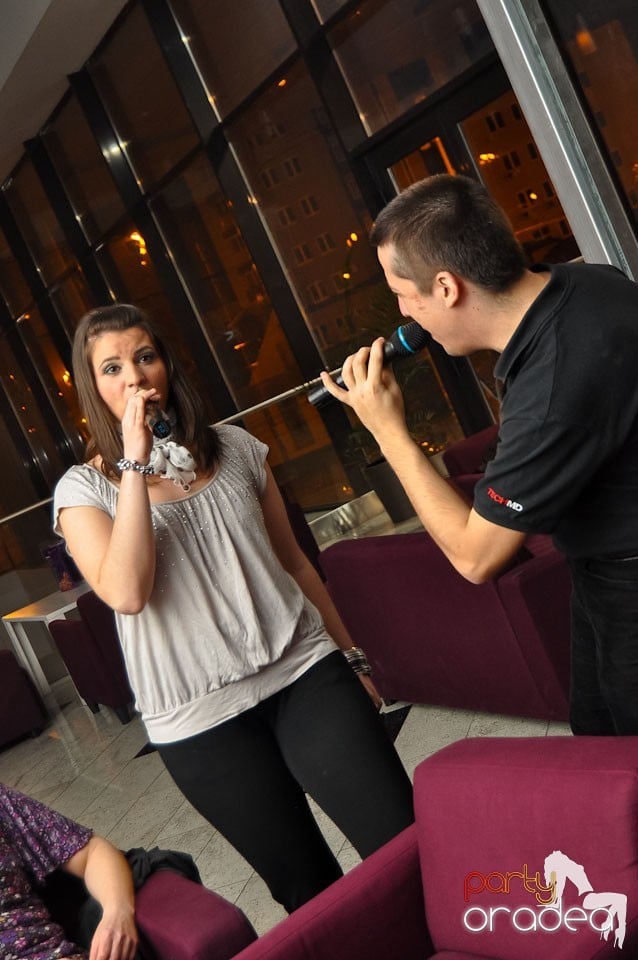 Karaoke-night în Blondy's Art Café, 