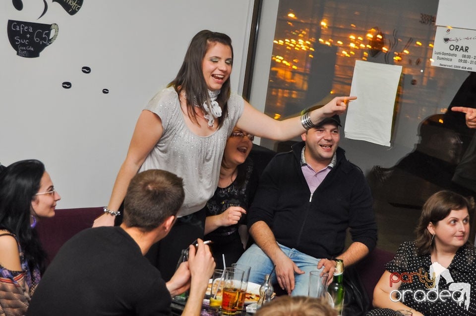 Karaoke-night în Blondy's Art Café, 