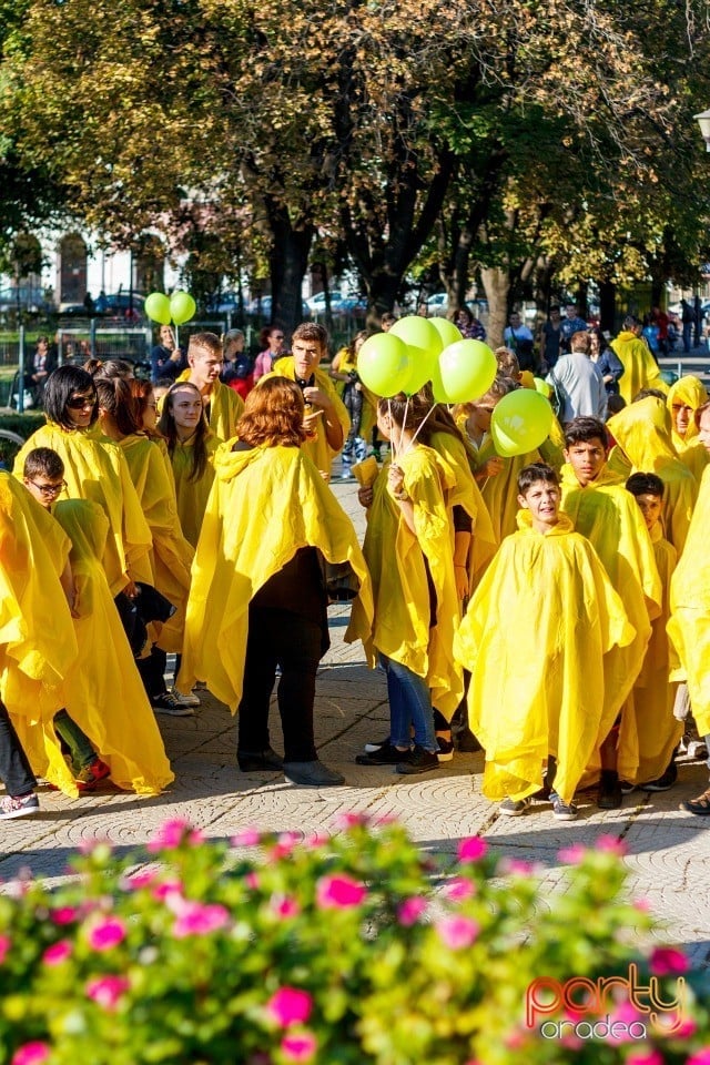 ‎Aleg să zâmbesc! - cel mai mare Smiley uman din România, Oradea