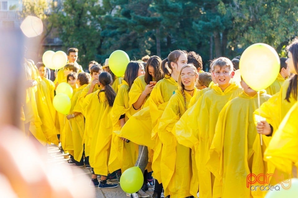 ‎Aleg să zâmbesc! - cel mai mare Smiley uman din România, Oradea