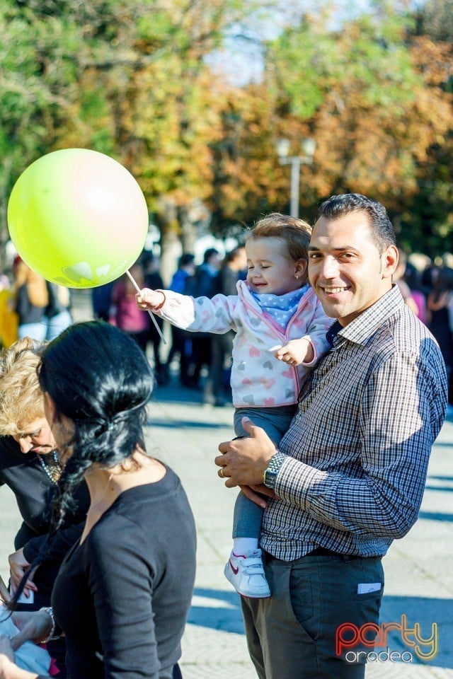 ‎Aleg să zâmbesc! - cel mai mare Smiley uman din România, Oradea