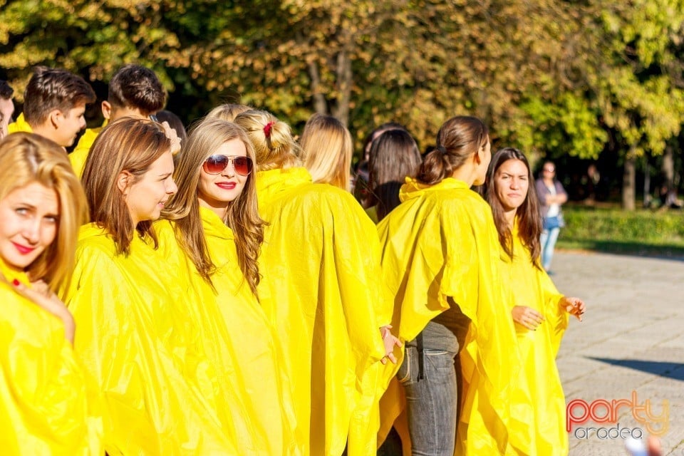 ‎Aleg să zâmbesc! - cel mai mare Smiley uman din România, Oradea