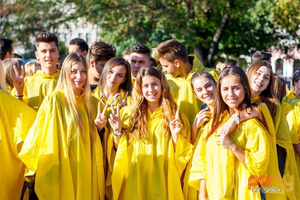 ‎Aleg să zâmbesc! - cel mai mare Smiley uman din România, Oradea