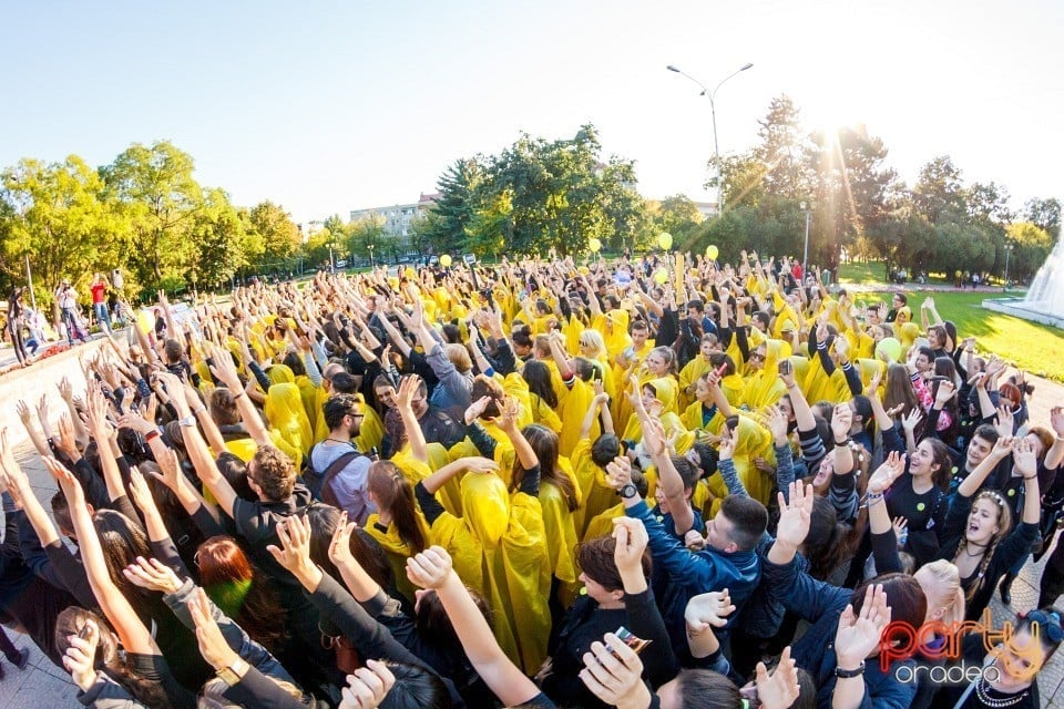 ‎Aleg să zâmbesc! - cel mai mare Smiley uman din România, Oradea