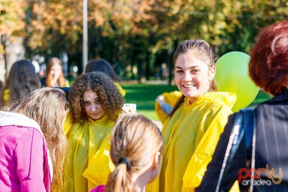 ‎Aleg să zâmbesc! - cel mai mare Smiley uman din România, Oradea