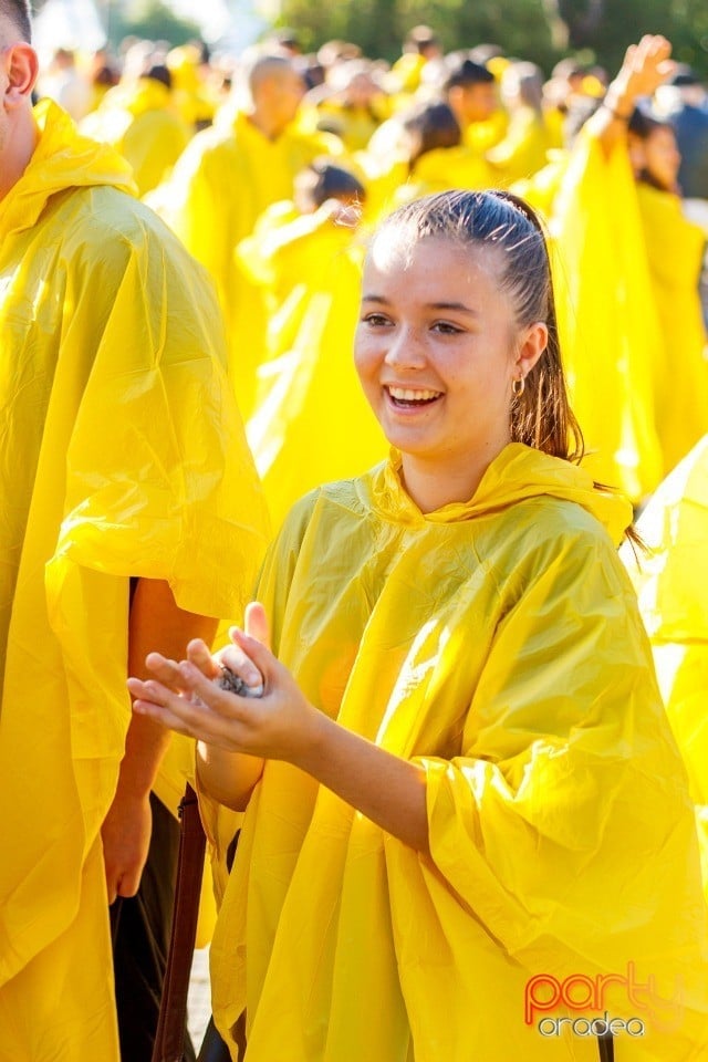 ‎Aleg să zâmbesc! - cel mai mare Smiley uman din România, Oradea