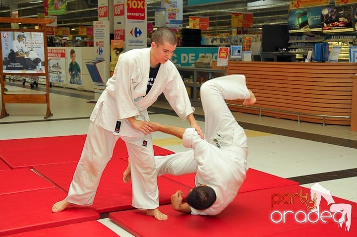 Lecţie de Aikido în Era Park, Era Shopping Park