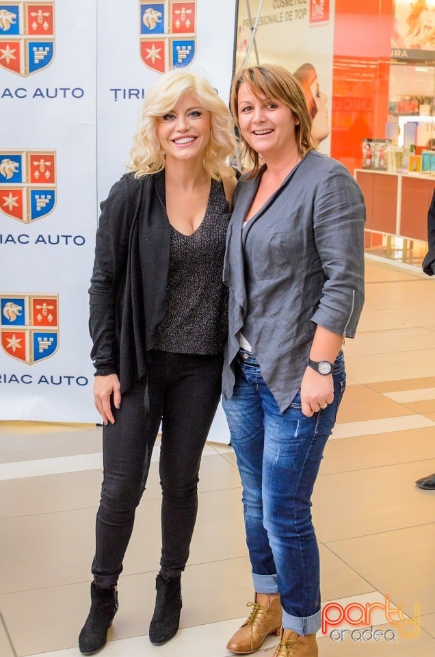 Loredana alături de Ţiriac Auto în Lotus Center, Ţiriac Auto