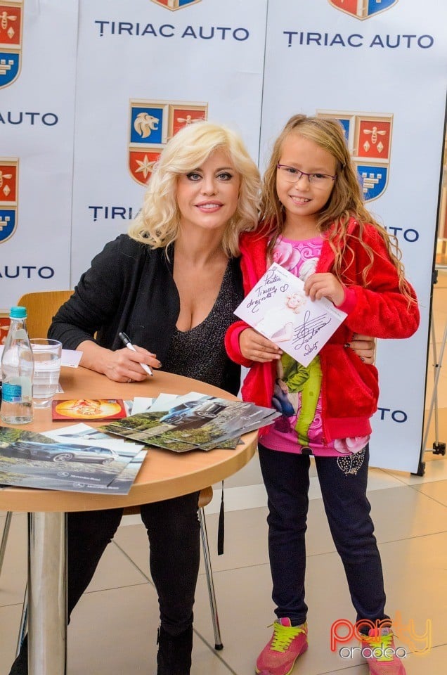 Loredana alături de Ţiriac Auto în Lotus Center, Ţiriac Auto