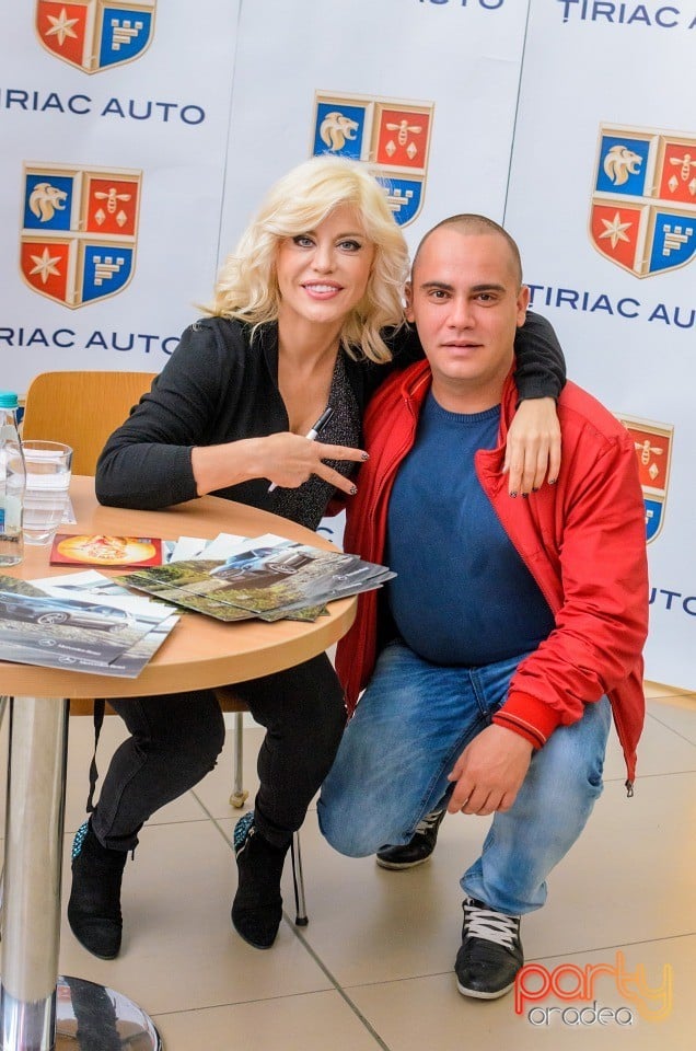 Loredana alături de Ţiriac Auto în Lotus Center, Ţiriac Auto