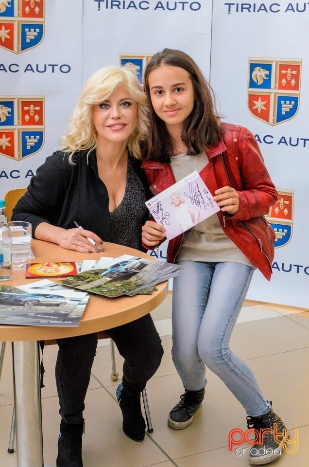 Loredana alături de Ţiriac Auto în Lotus Center, Ţiriac Auto