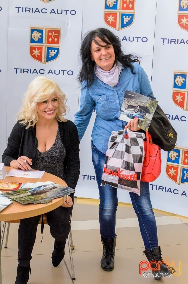 Loredana alături de Ţiriac Auto în Lotus Center, Ţiriac Auto