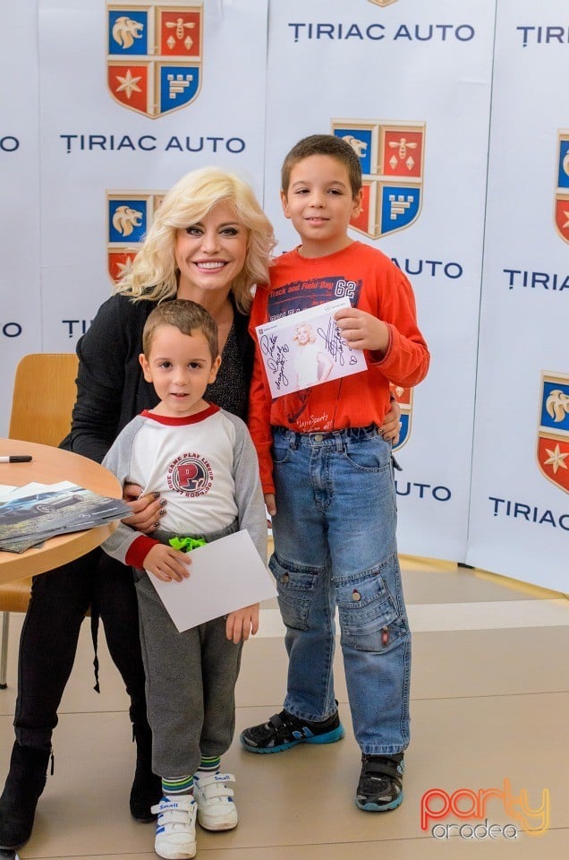 Loredana alături de Ţiriac Auto în Lotus Center, Ţiriac Auto