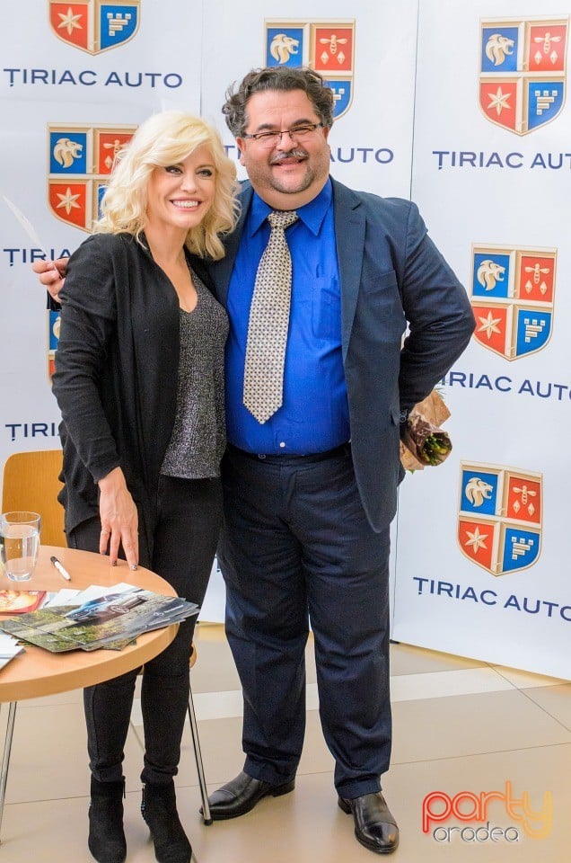 Loredana alături de Ţiriac Auto în Lotus Center, Ţiriac Auto