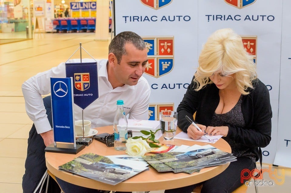 Loredana alături de Ţiriac Auto în Lotus Center, Ţiriac Auto